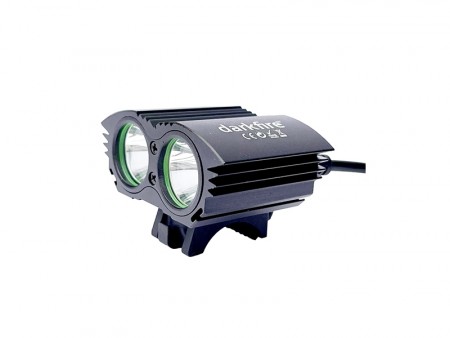 DarkFire M1800 Hodelykt/Sykkellykt 1800 Lumen